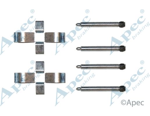 APEC BRAKING Комплектующие, колодки дискового тормоза KIT309